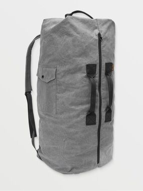 Volcom Ruckstone Duffle. Size capacity  84 liters in 100% cotton canvas NWT